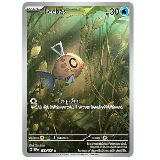 Pokemon TCG Feebas Surging Sparks 198/191