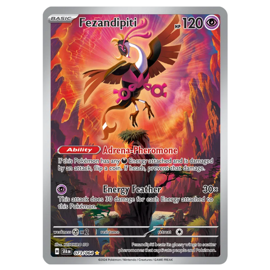 Pokemon TCG Fezandipiti Shrouded Fable 073/064