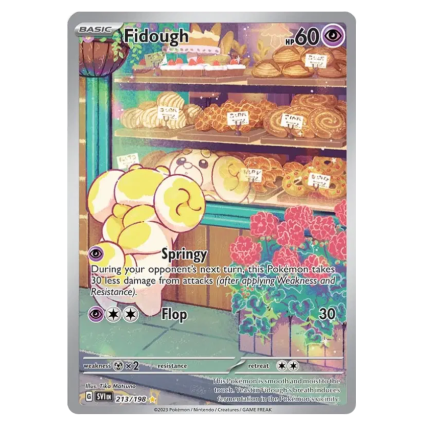 Pokemon TCG Fidough Scarlet & Violet 213/198