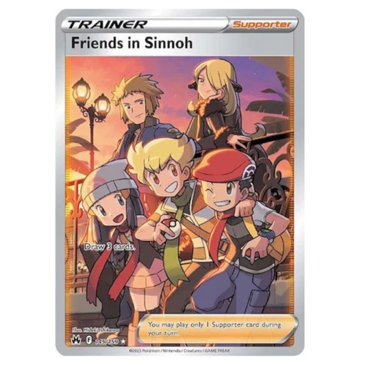 Pokemon TCG Friends in Sinnoh Crown Zenith 149/159