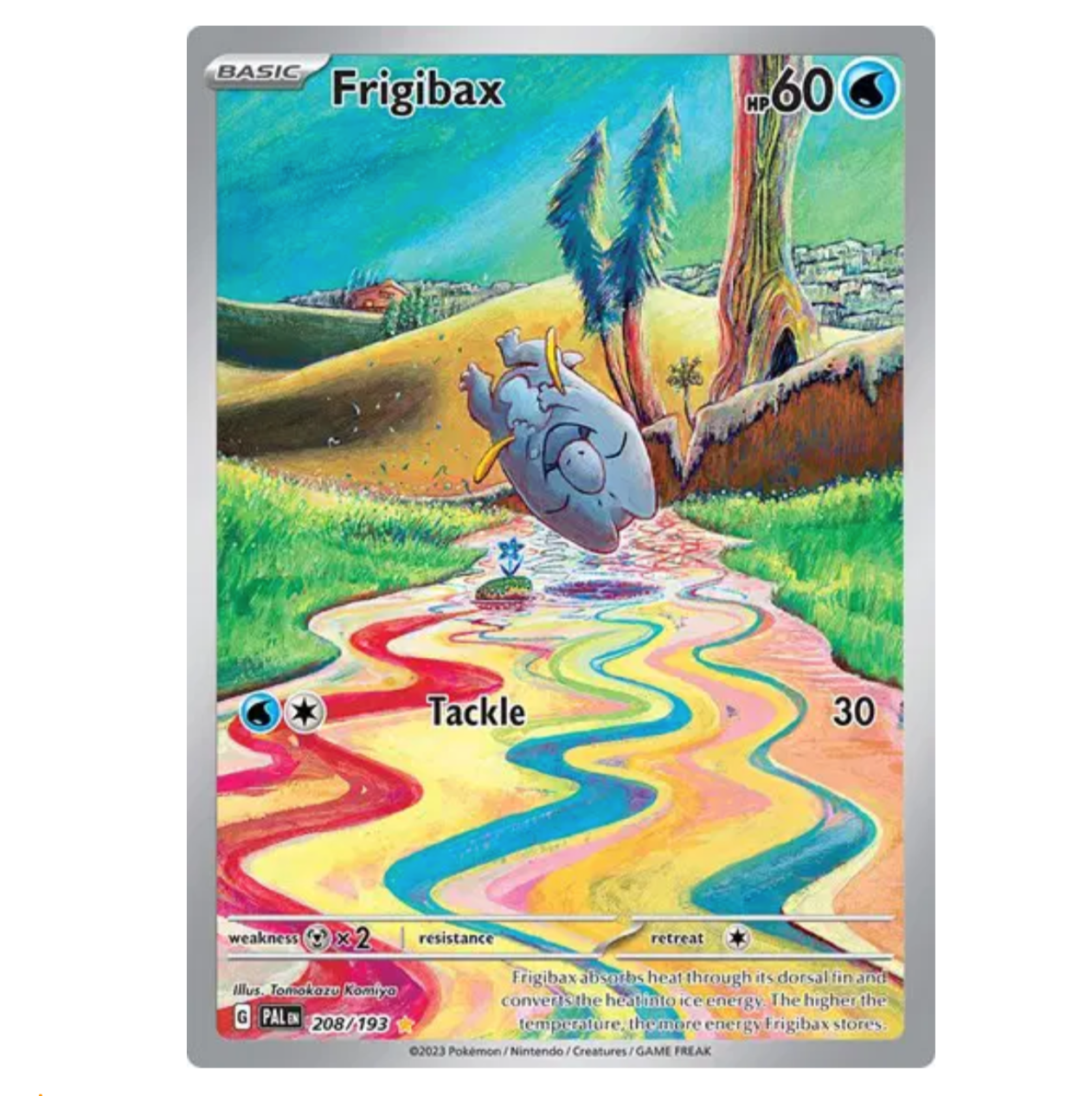 Pokemon TCG Frigibax Paldea Evolved 208/193