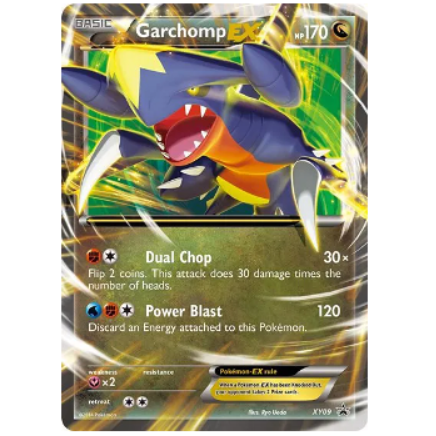 Pokemon TCG Garchomp EX XY XY09