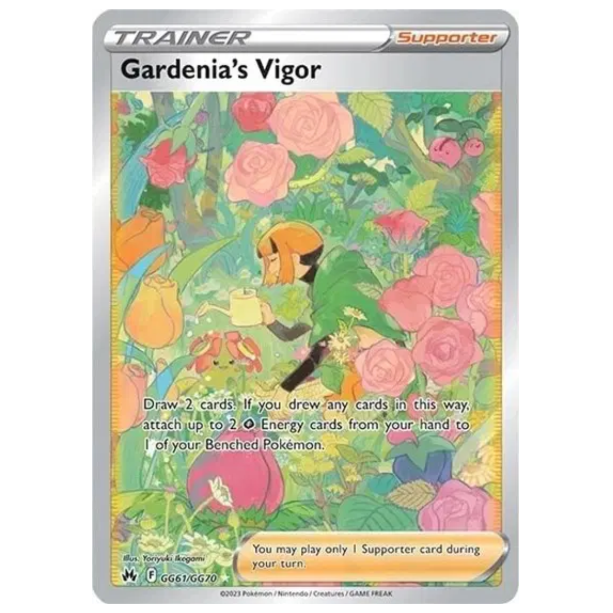 Pokemon TCG Gardenia's Vigor Crown Zenith GG61/GG70