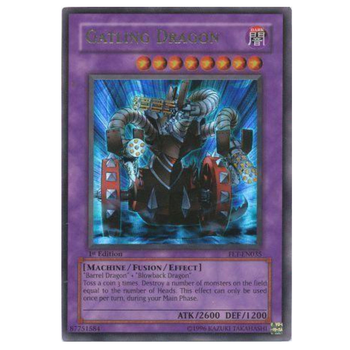 Pokemon TCG Gatling Dragon 1st Edition *Ultra Rare* FET-EN035