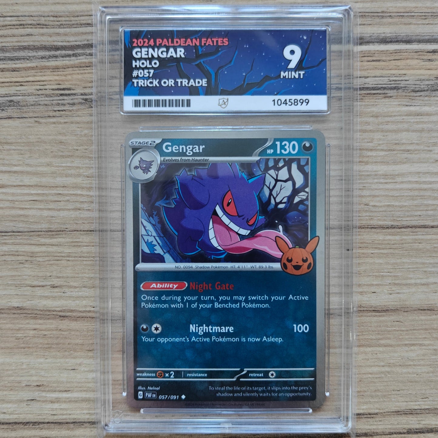 Pokemon TCG Gengar Trick or Trade 057/091 (ACE 9)
