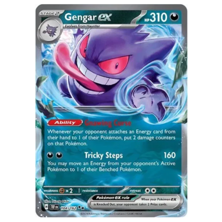 Pokemon TCG Genger ex Temporal Forces 104/162