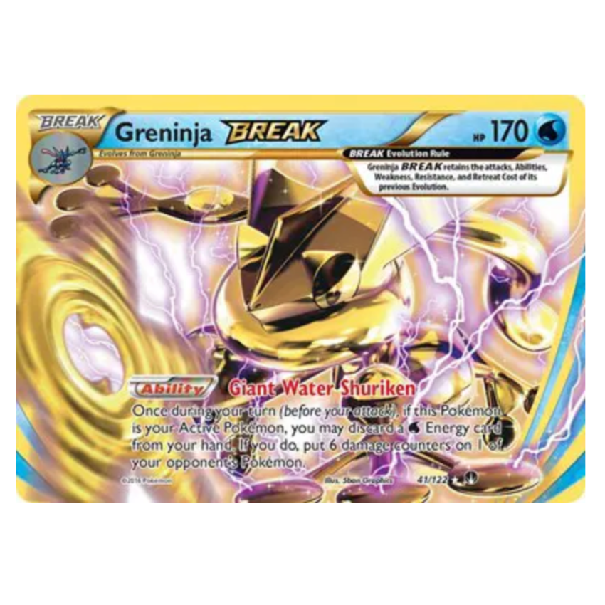 Pokemon TCG Greninja BREAK BREAKpoint 41/122