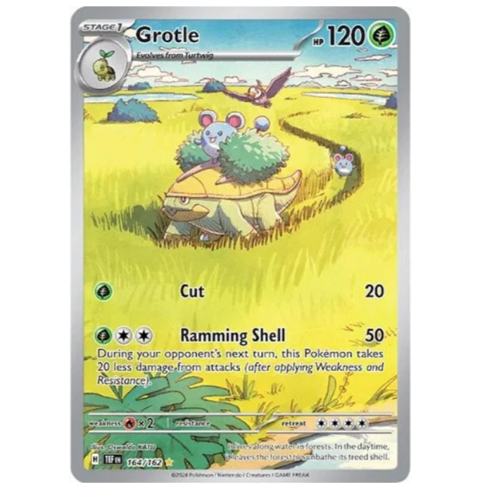 Pokemon TCG Grotle Temporal Forces 164/162
