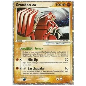Pokemon TCG Groudon ex Promo 038