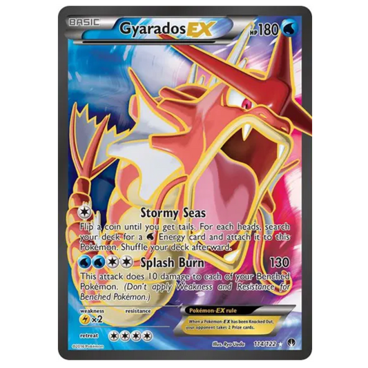 Pokemon TCG Gyarados EX BREAKpoint 114/122