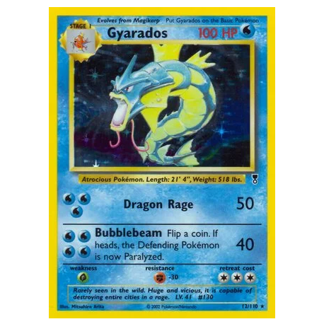 Pokemon TCG Gyarados Legendary Collection 12/110