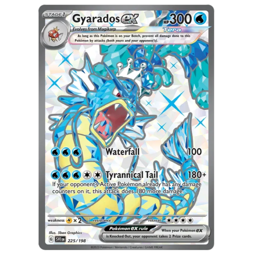 Pokemon TCG Gyarados ex Scarlet & Violet 225/198