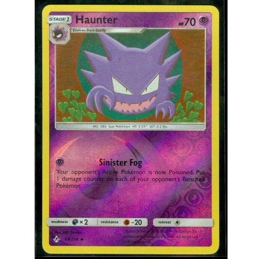 Pokemon TCG Haunter *Reverse Holo* Unbroken Bonds 69/214
