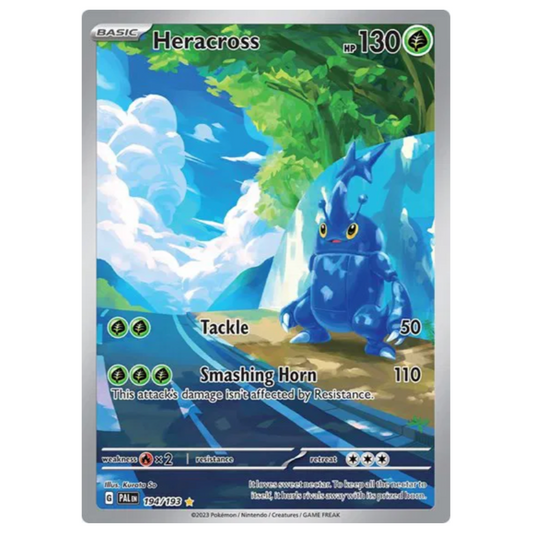Pokemon TCG Heracross Paldea Evolved 194/193
