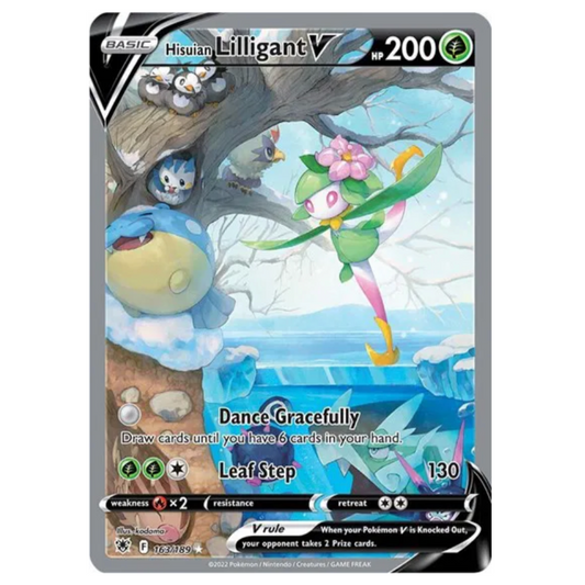 Pokemon TCG Hisuian Lilligant V Astral Radiance 163/189