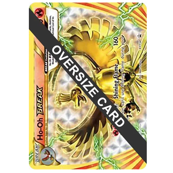 Pokemon TCG Ho-Oh BREAK *Jumbo* Promo XY154