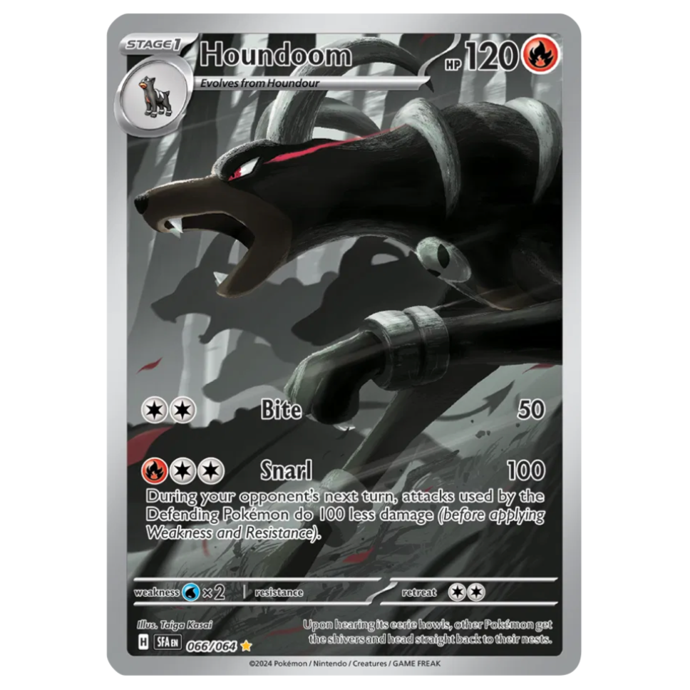 Pokemon TCG Houndoom Shrouded Fable 066/064