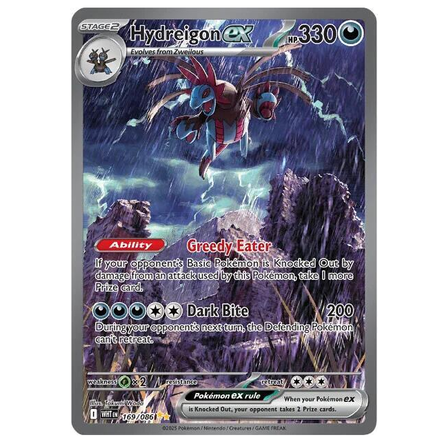 Pokemon TCG Hydreigon ex White Flare 169/086