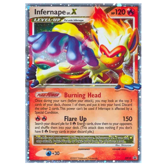 Pokemon TCG Infernape LV.X Promo DP10