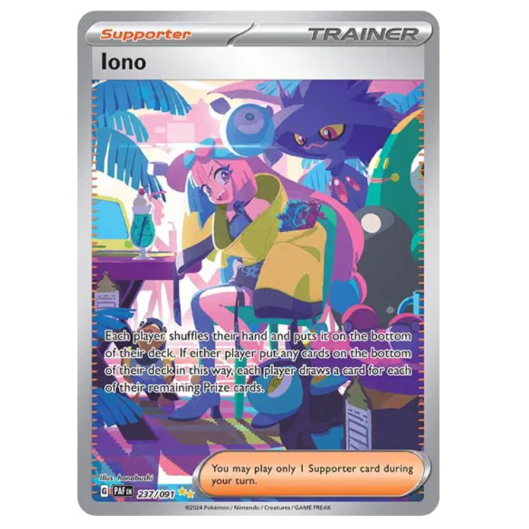 Pokemon TCG Iono Paldean Fates 237/091