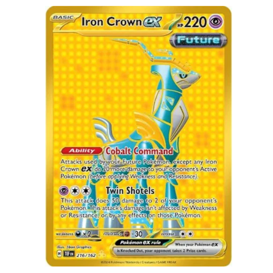 Pokemon TCG Iron Crown ex Temporal Forces 216/162