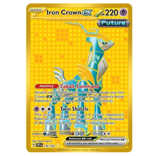 Pokemon TCG Iron Crown ex Temporal Forces 216/162