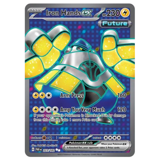 Pokemon TCG Iron Hands ex Paradox Rift 223/182