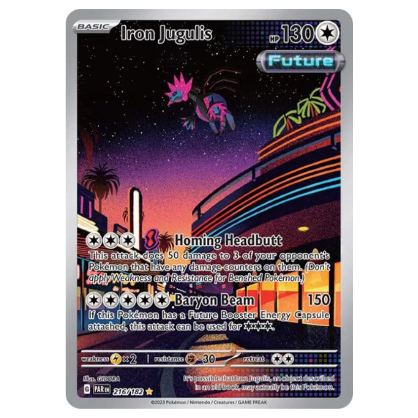 Pokemon TCG Iron Jugulis Paradox Rift 216/182