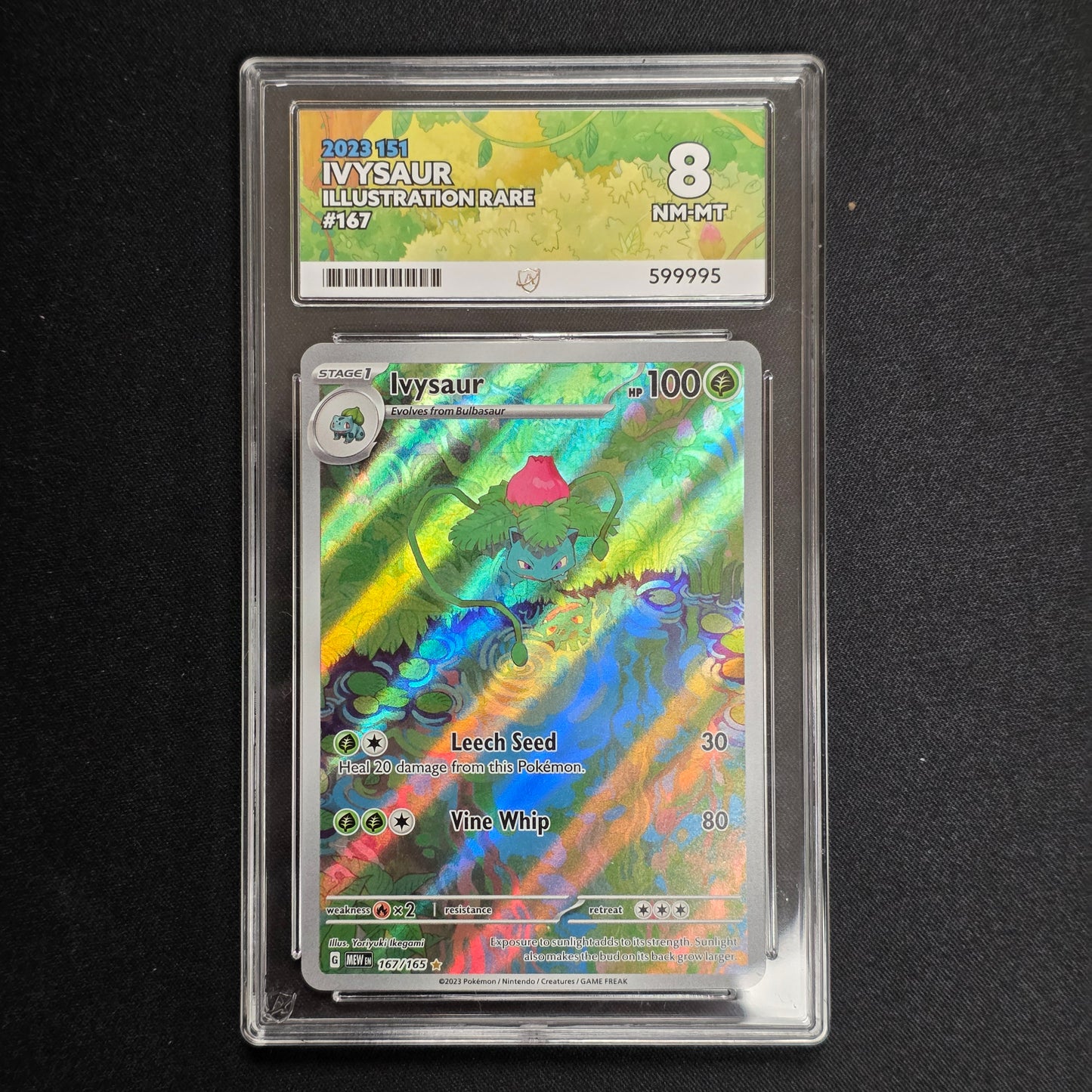 Pokemon TCG Ivysaur 151 167/165 (Ace 8)