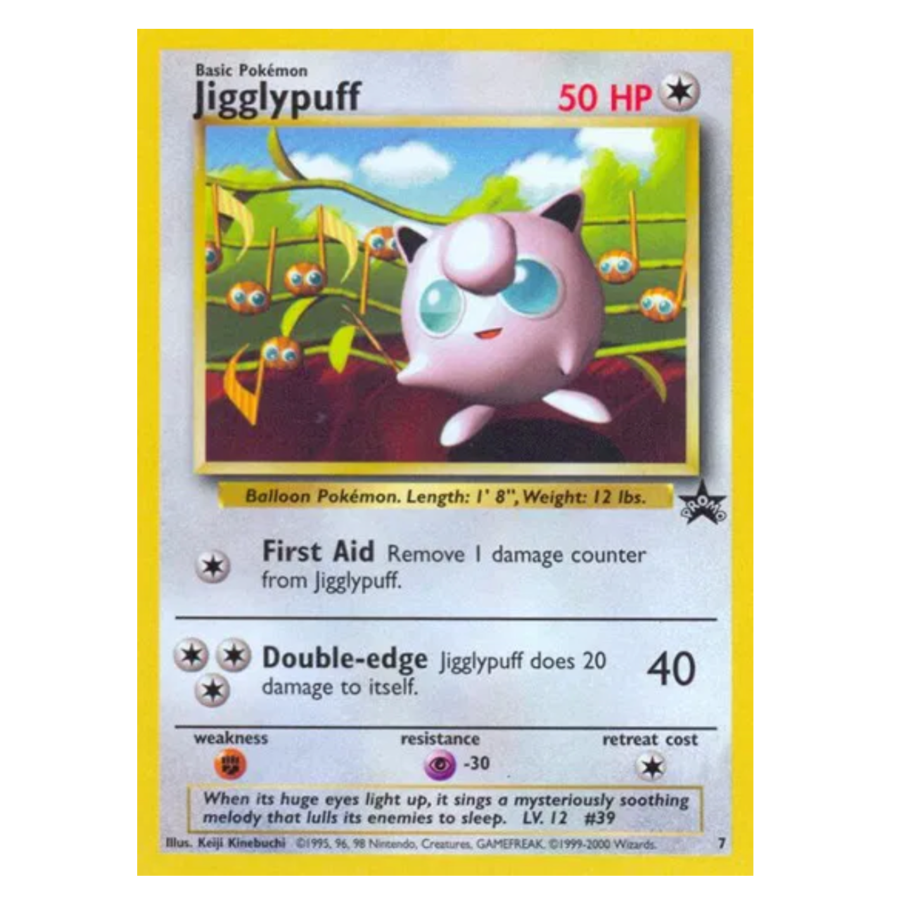 Pokemon TCG Jigglypuff Promo 7