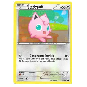Pokemon TCG Jigglypuff Promo BW65