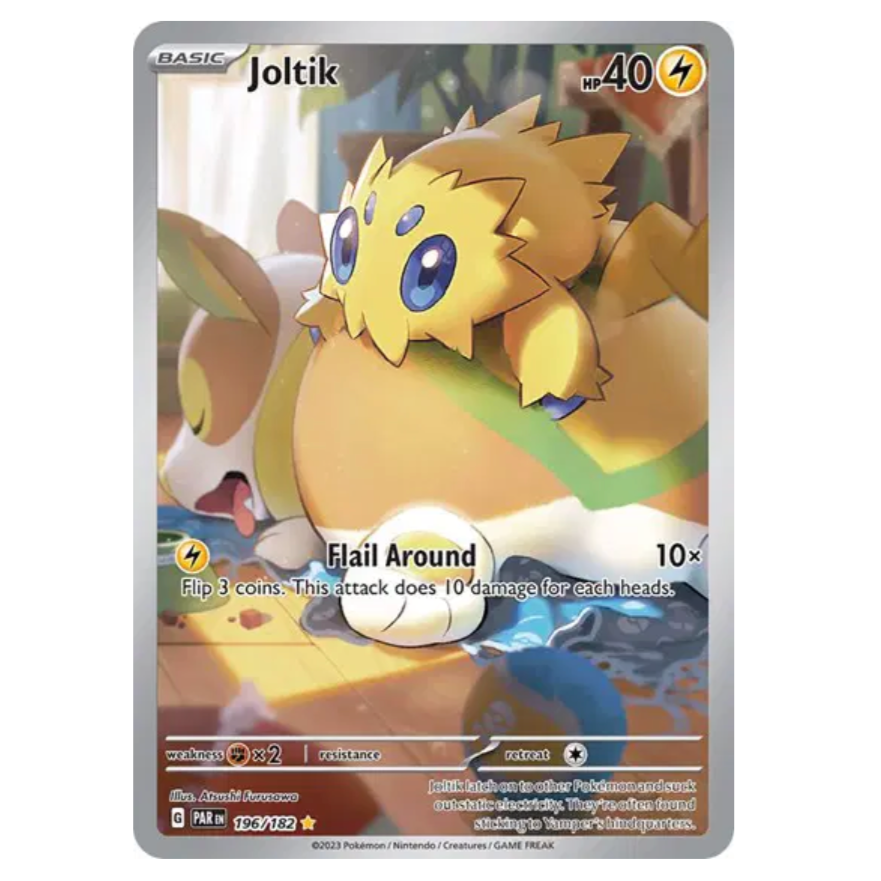 Pokemon TCG Joltik Paradox Rift 196/182