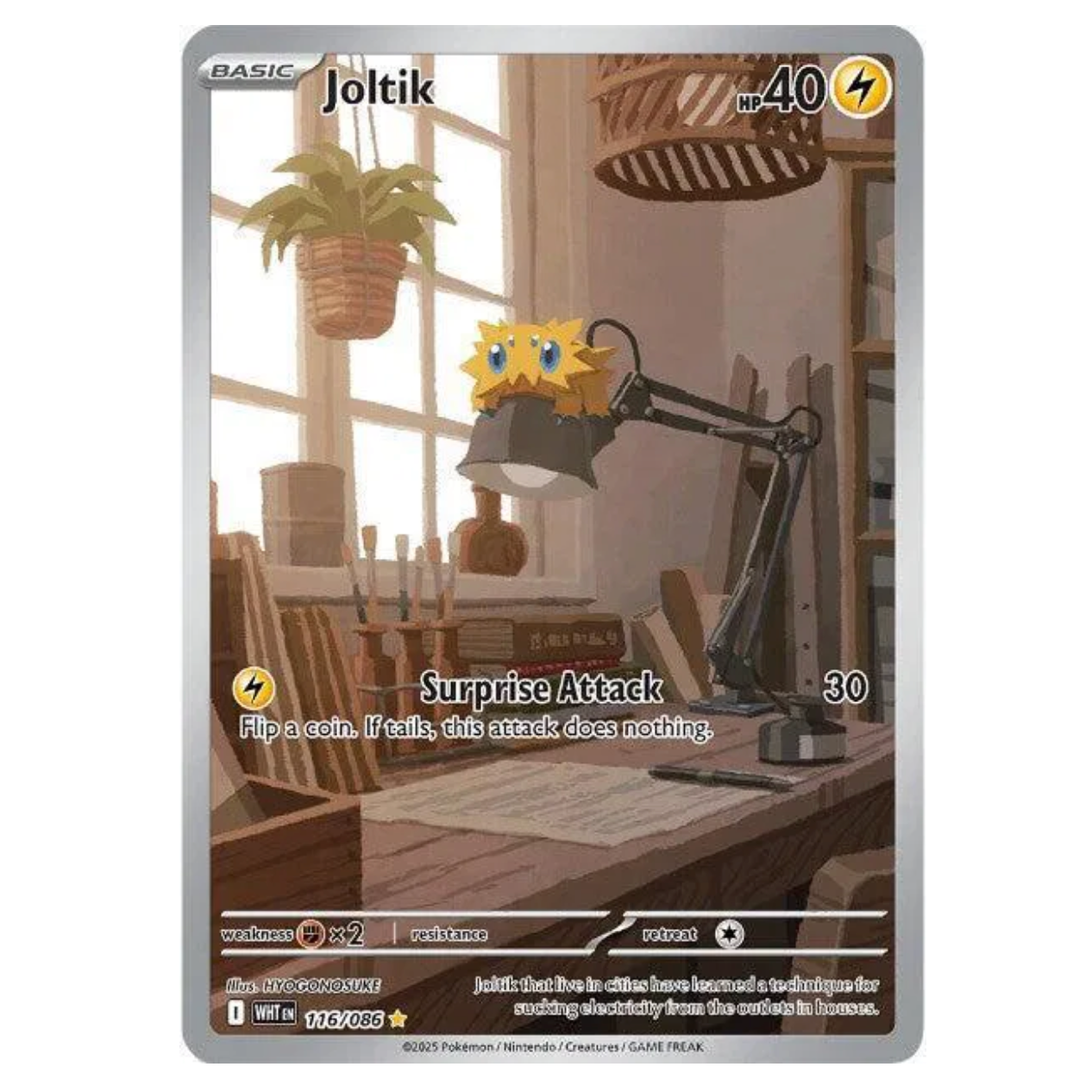 Pokemon TCG Joltik White Flare 116/086