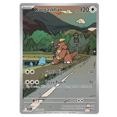Pokemon TCG Kangaskhan Destined Rivals 204/182