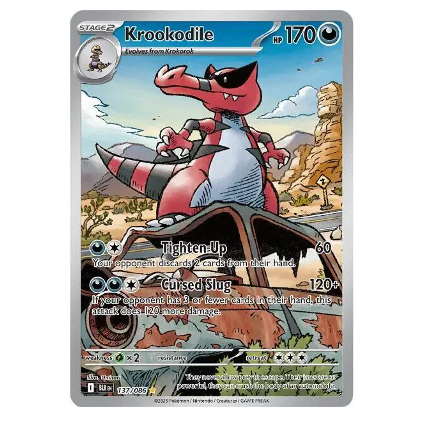 Pokemon TCG Krookodile Black Bolt 137/086