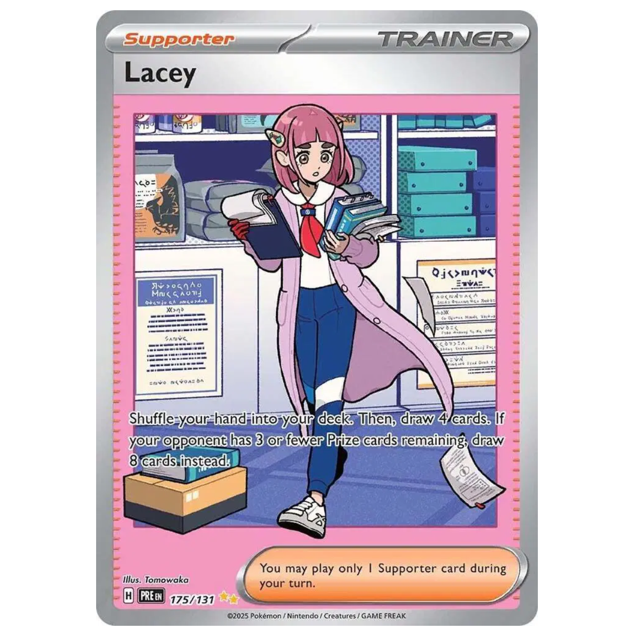 Pokemon TCG Lacey Prismatic Evolutions 175/131