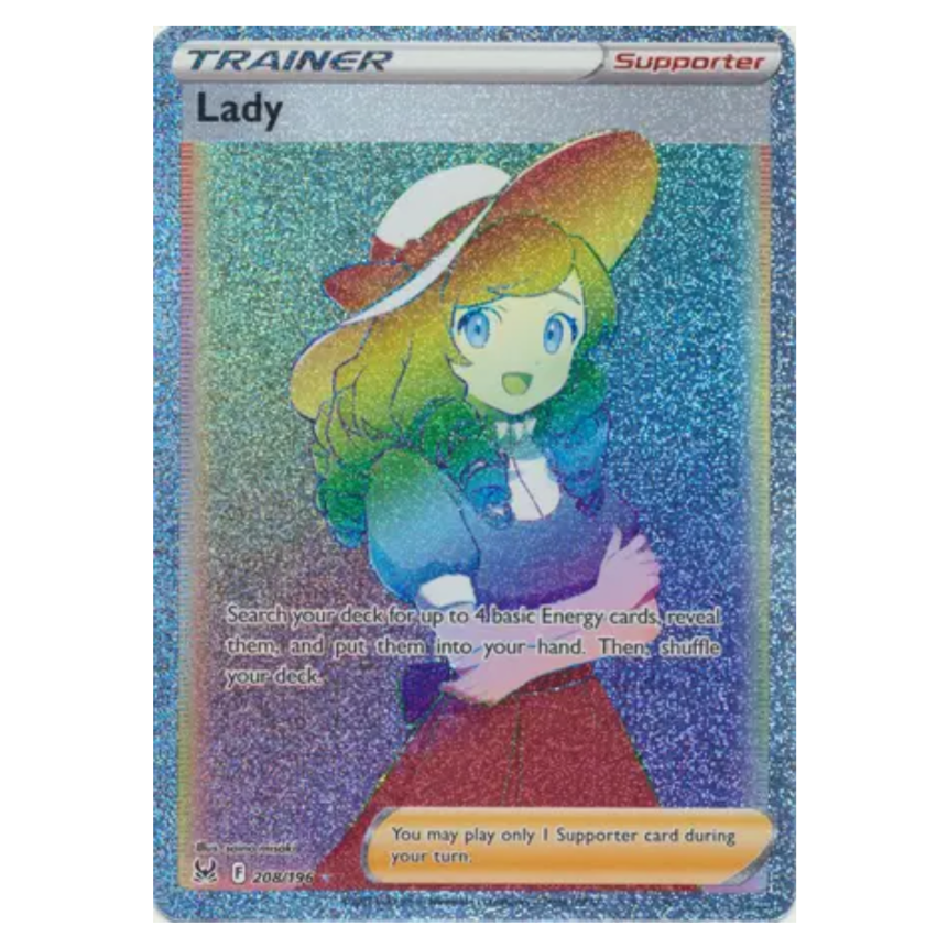 Pokemon TCG Lady Lost Origin 208/196