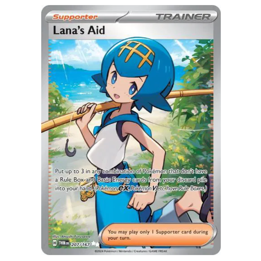 Pokemon TCG Lanas Aid Twilight Masquerade 207/167