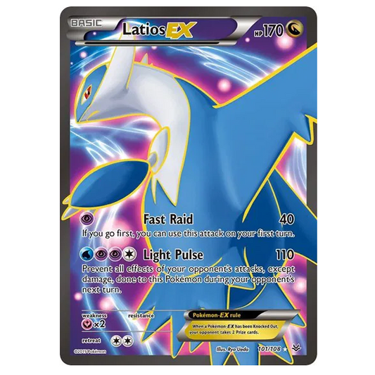 Pokemon TCG Latios EX Roaring Skies 101/108