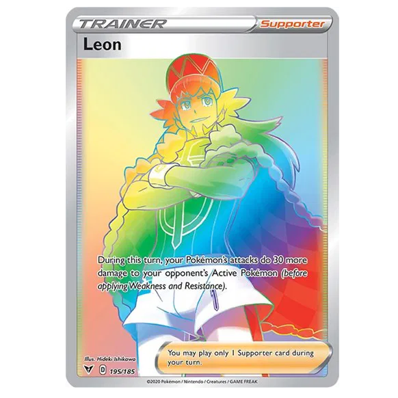 Pokemon TCG Leon Vivid Voltage 195/185