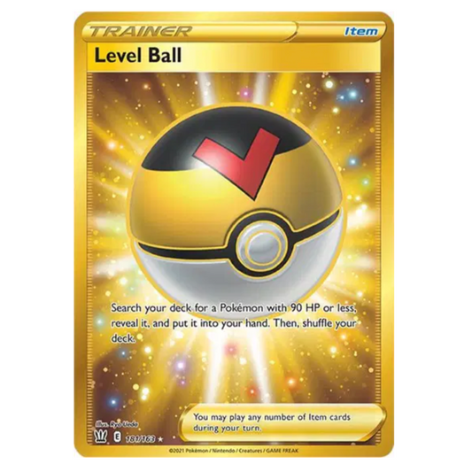 Pokemon TCG Level Ball Battle Styles 181/163