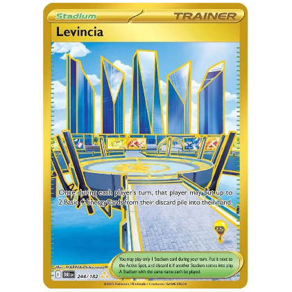 Pokemon TCG Levincia Destined Rivals 244/182