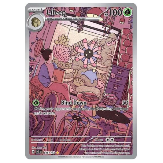 Pokemon TCG Lileep Stellar Crown 145/142