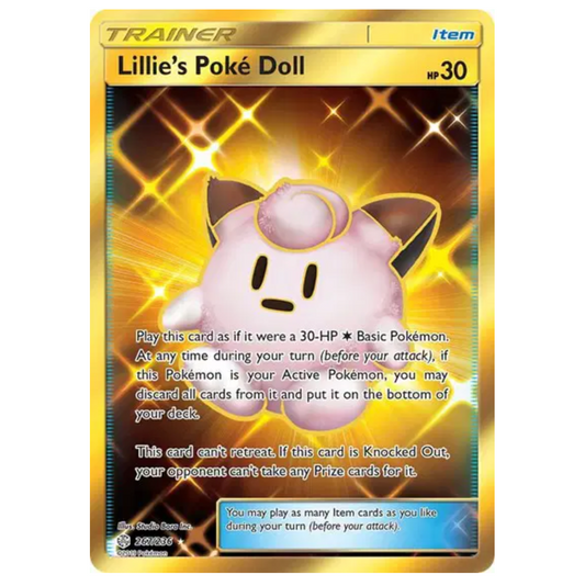Pokemon TCG Lillie's Poke Doll Cosmic Eclipse 267/236