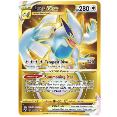 Pokemon TCG Lugia VSTAR Silver Tempest 211/195