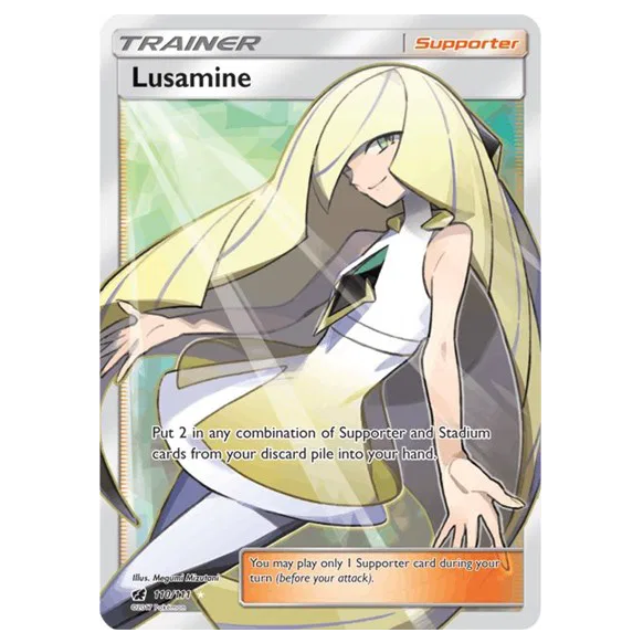 Pokemon TCG Lusamine Crimson Invasion 110/111