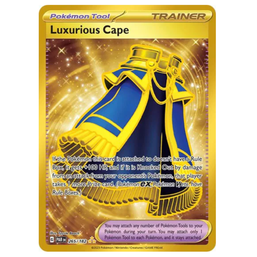 Pokemon TCG Luxurious Cape Paradox Rift 265/182