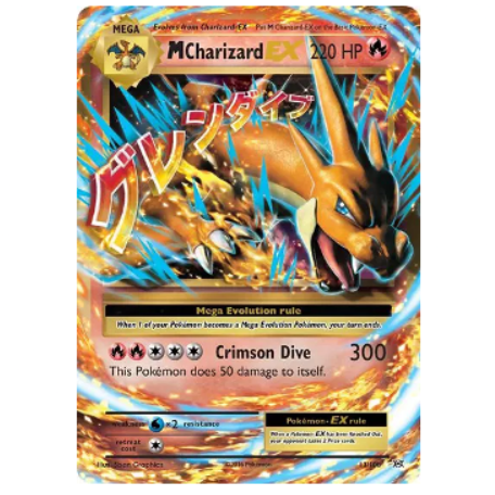 Pokemon TCG  M Charizard EX Flashfire 13/106
