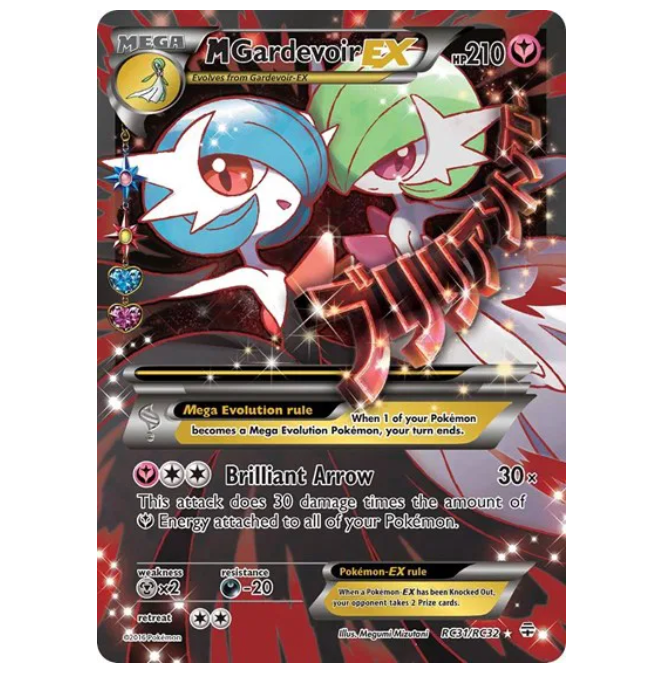 Pokemon TCG M Gardevoir EX Generations RC31/RC32