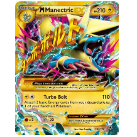 Pokemon TCG M Manectric EX XY Phantom Forces 120/119